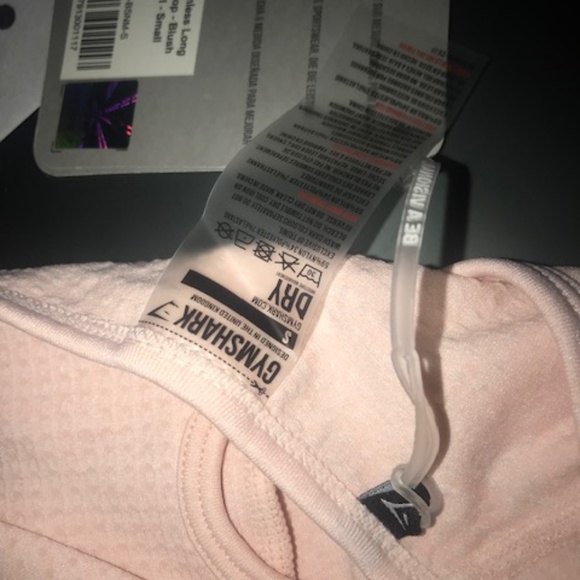 Gymshark Vital Seamless Crop Top in Blush - Picture 4 of 5